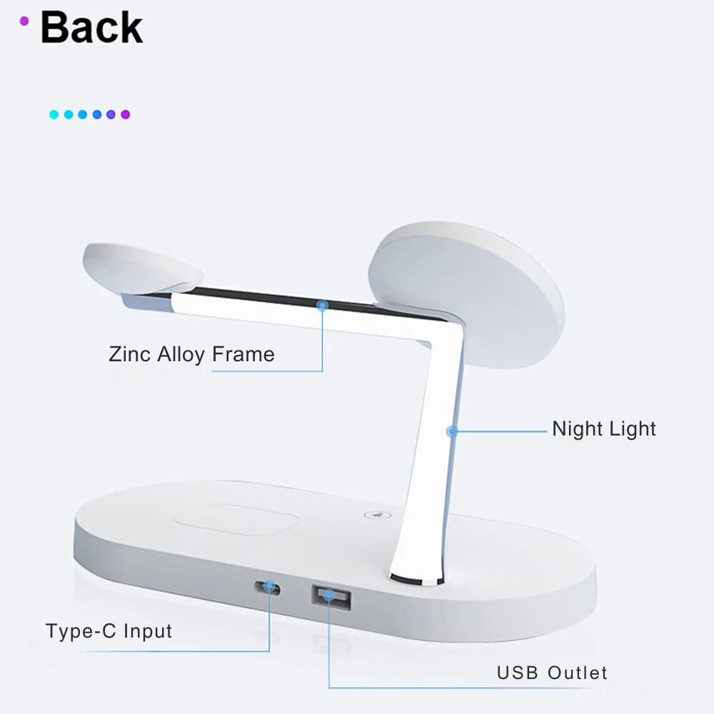 3 in 1 Wireless Magnetic Charging Station