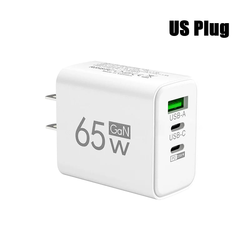 Fast Charging USB Type-C Wall Charger - Quick Charge 3.0 for iPhone & Samsung