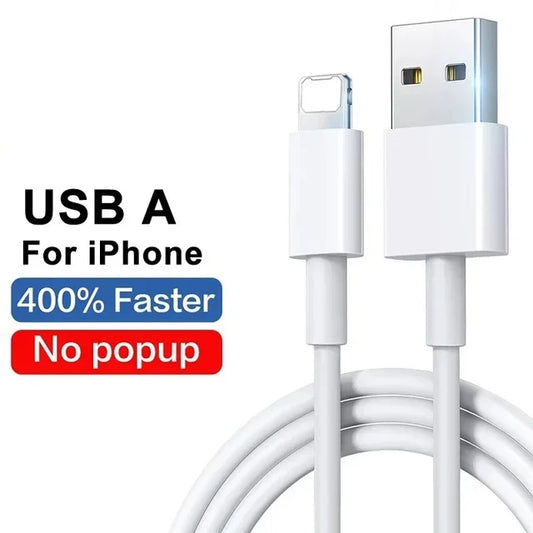 30W Fast Charging Cable for iPhone 14/13/12 – USB-C Quick Charge Compatible