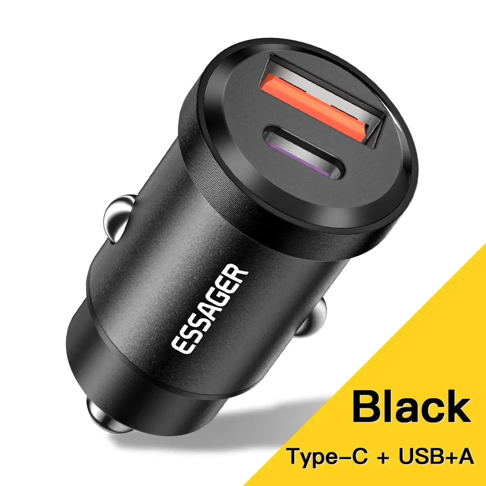 30W 3.0 USB Car Charger - Fast Charging for iPhone 12, 13, Samsung & More