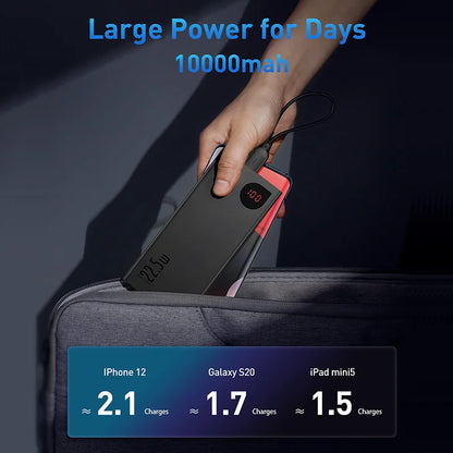 Baseus Power Bank Fast Charging Portable External Battery